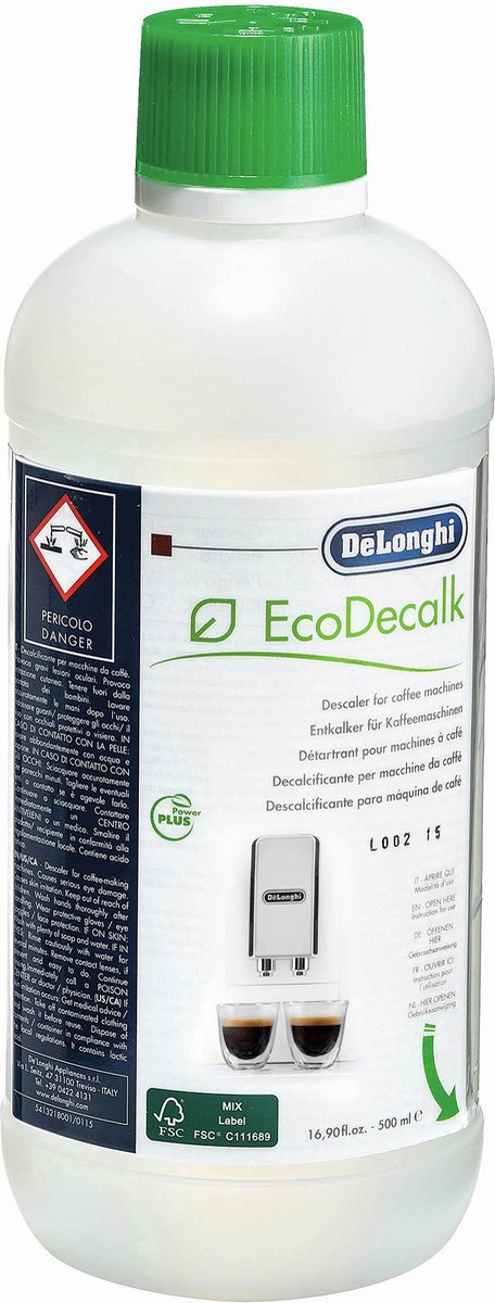 De'Longhi DLSC500 Eco ontkalkingskit 500ml