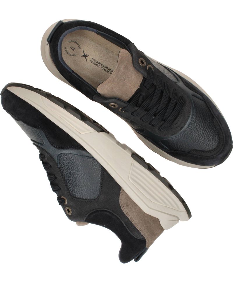 Xsensible Rialto Sneakers Blauw Heren