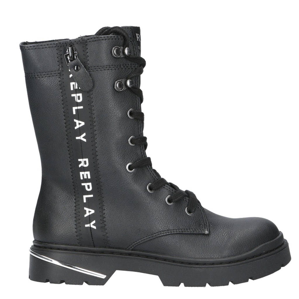 REPLAY Joplin Brenda JR 3veterboots zwart