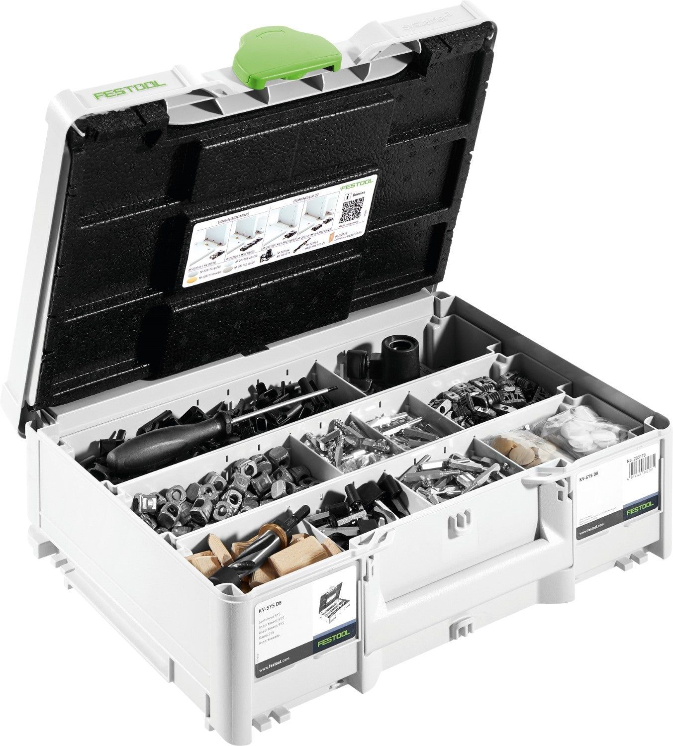 Festool KV-SYS D8 DOMINO verbindingsassortiment - 576797
