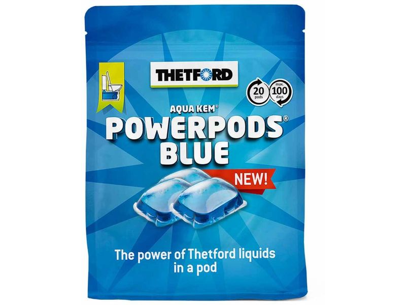 Thetford PowerPods 20 Stk. Saubere und effiziente Reinigung der mobilen Toiletten