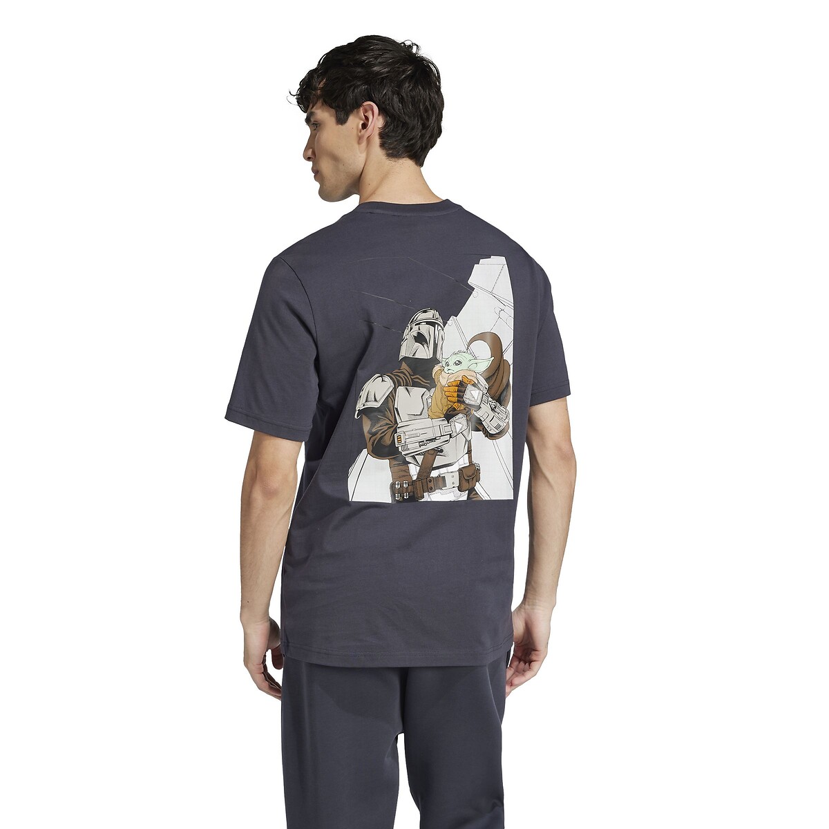 ADIDAS ROUPAS ESPORTIVAS<br>Camiseta de manga curta com estampa de Star Wars