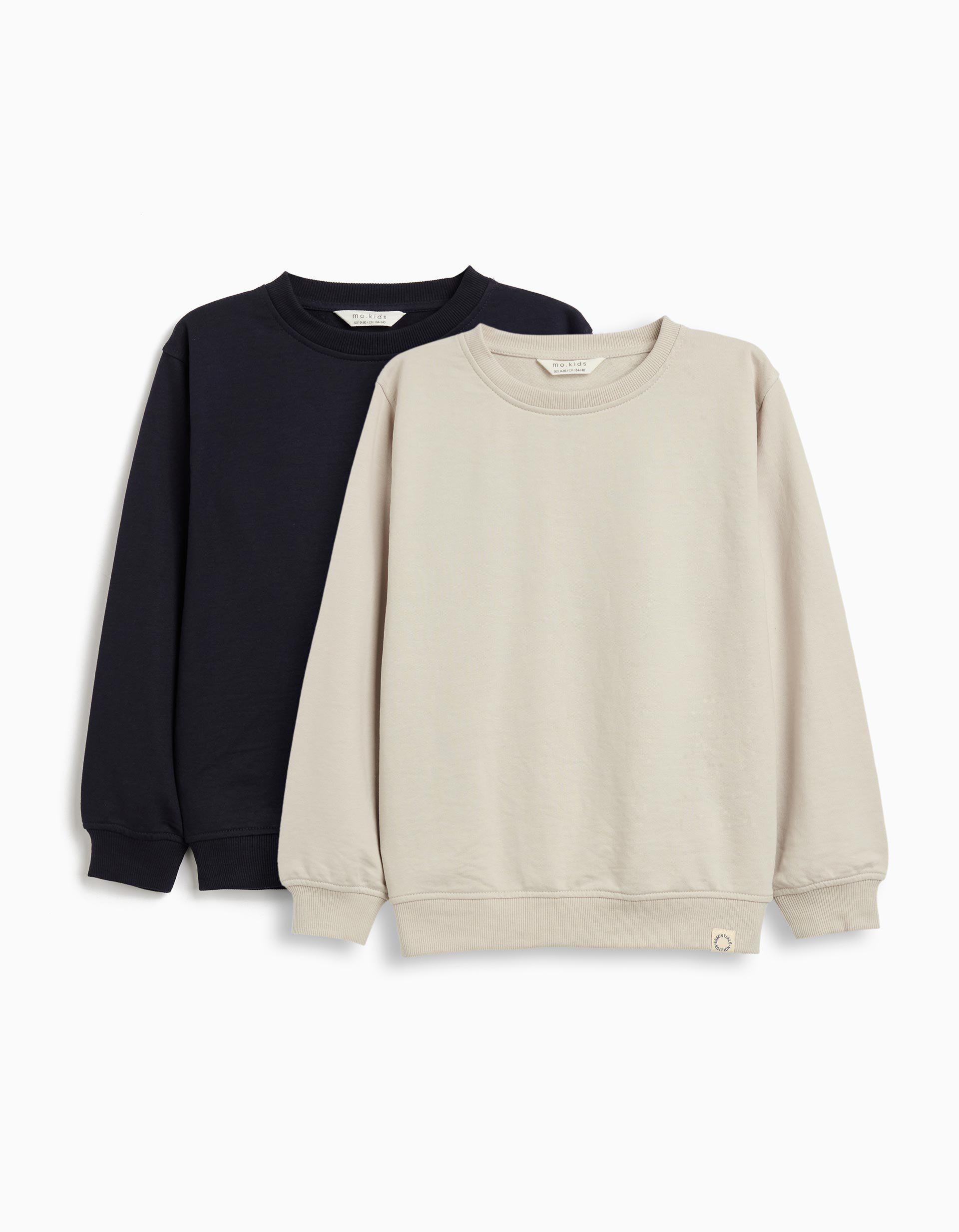 Pack 2 Sweatshirts de Felpa, Menino, Azul