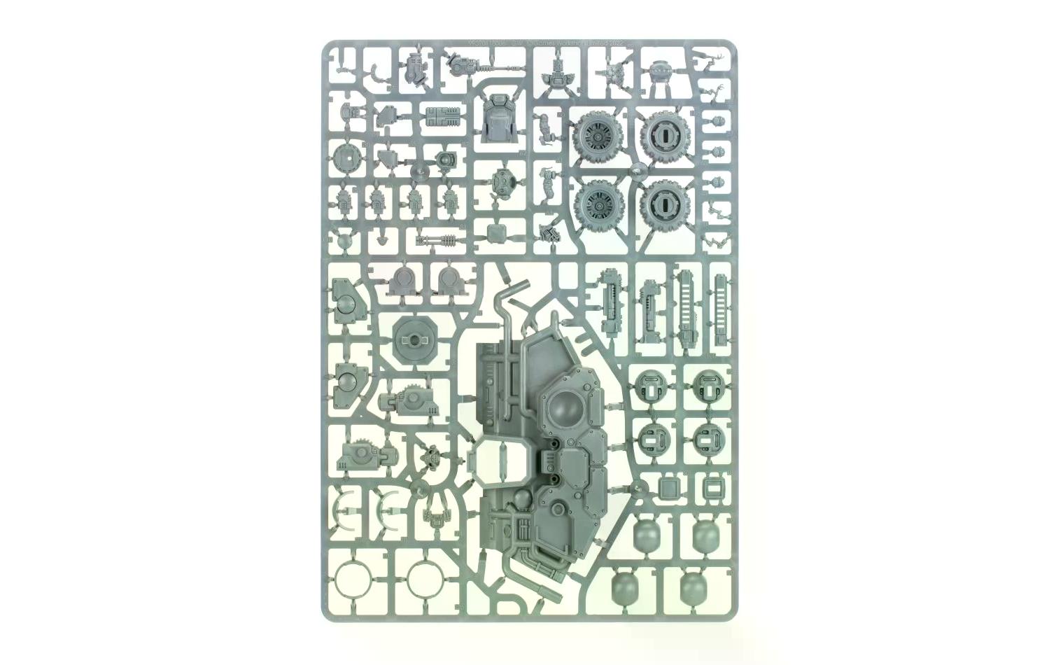 Fahrzeug Warhammer 40.000 Hekaton LandefestungWarhammer 40.000 Miniatur Leagues of Votann: Hekaton Landefestung