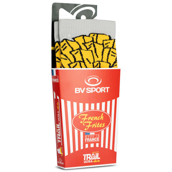 Chaussette running BV SPORT TRAIL COLLECTOR NUTRI FRITES FRITES