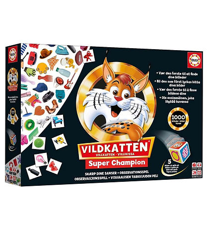 Educa Br?tspil - Vildkatten Super Champion