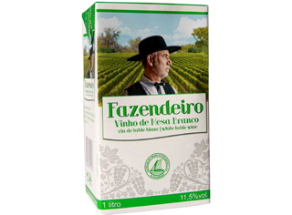 VINHO BRANCO FAZENDEIRO PACOTE 1L