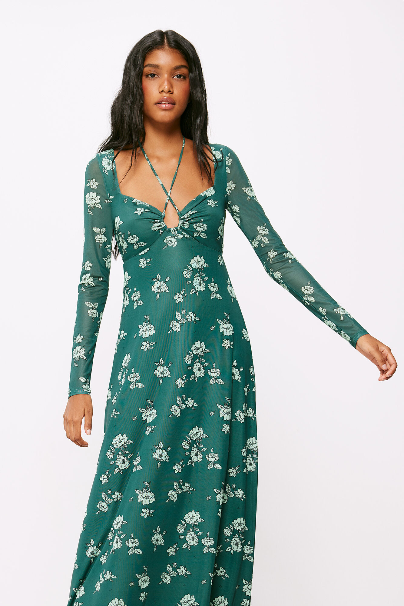 Vestido Vibrações Verdes