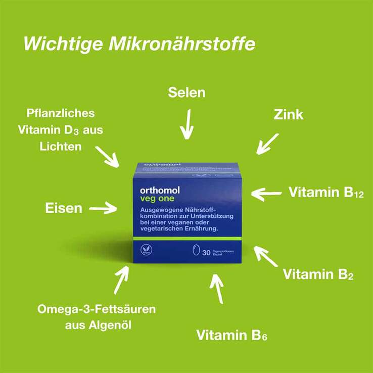 Orthomol Veg One Kapseln, 30 St