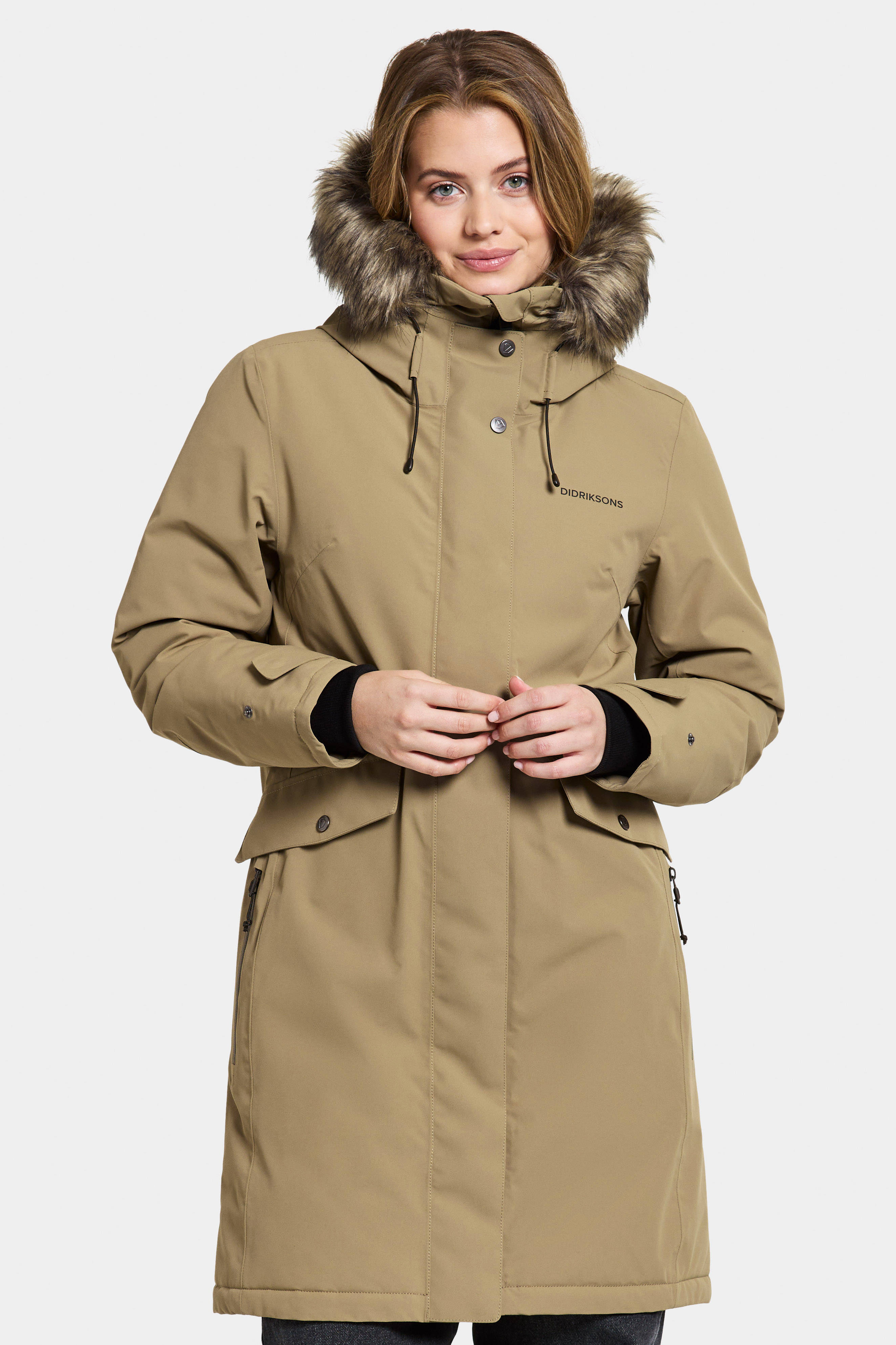 Didriksons parka Erika bruin