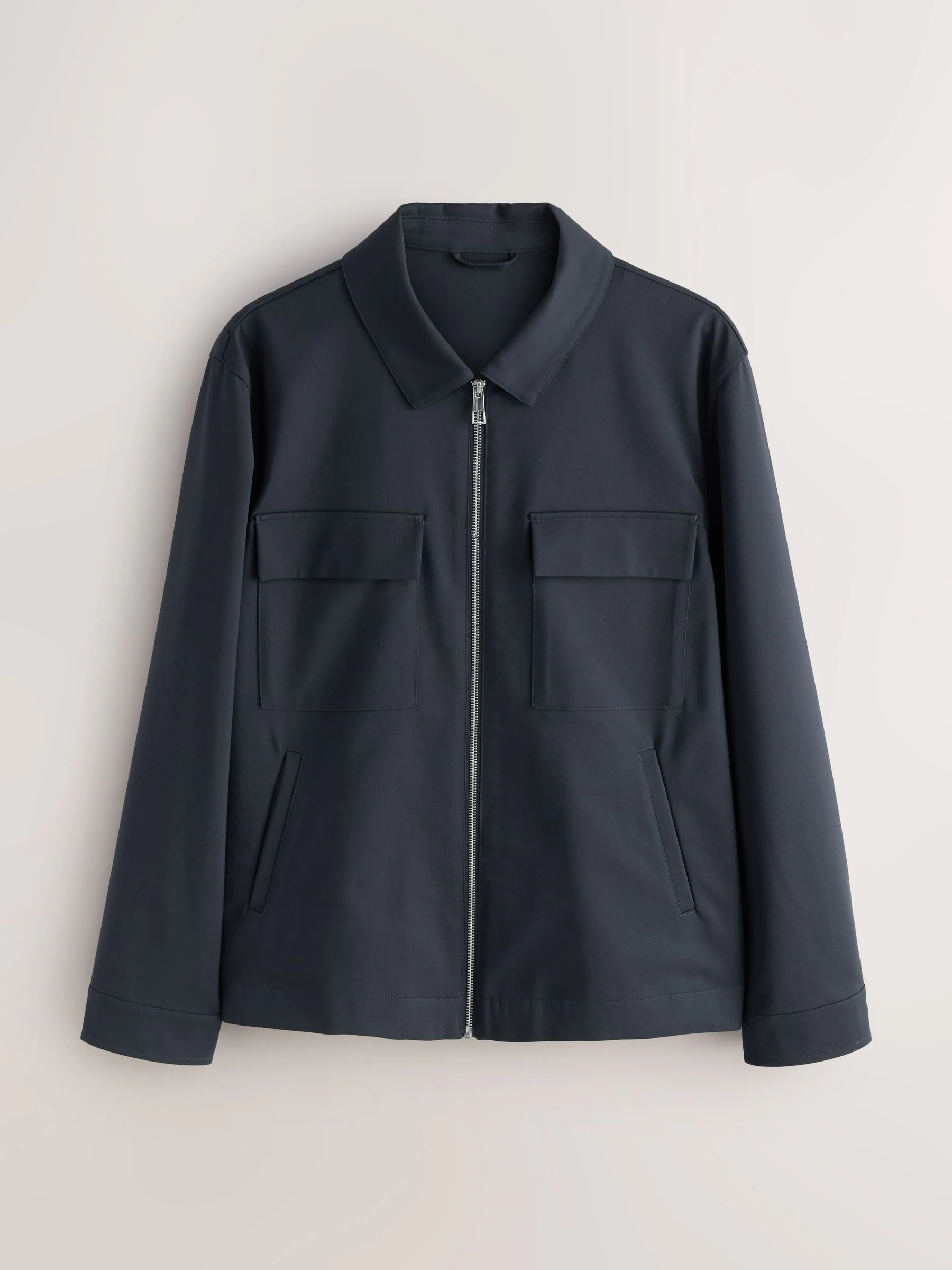 Donkerblauw - Slim technisch stretchy Jack