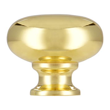 Knop Evi messing glans 32mm