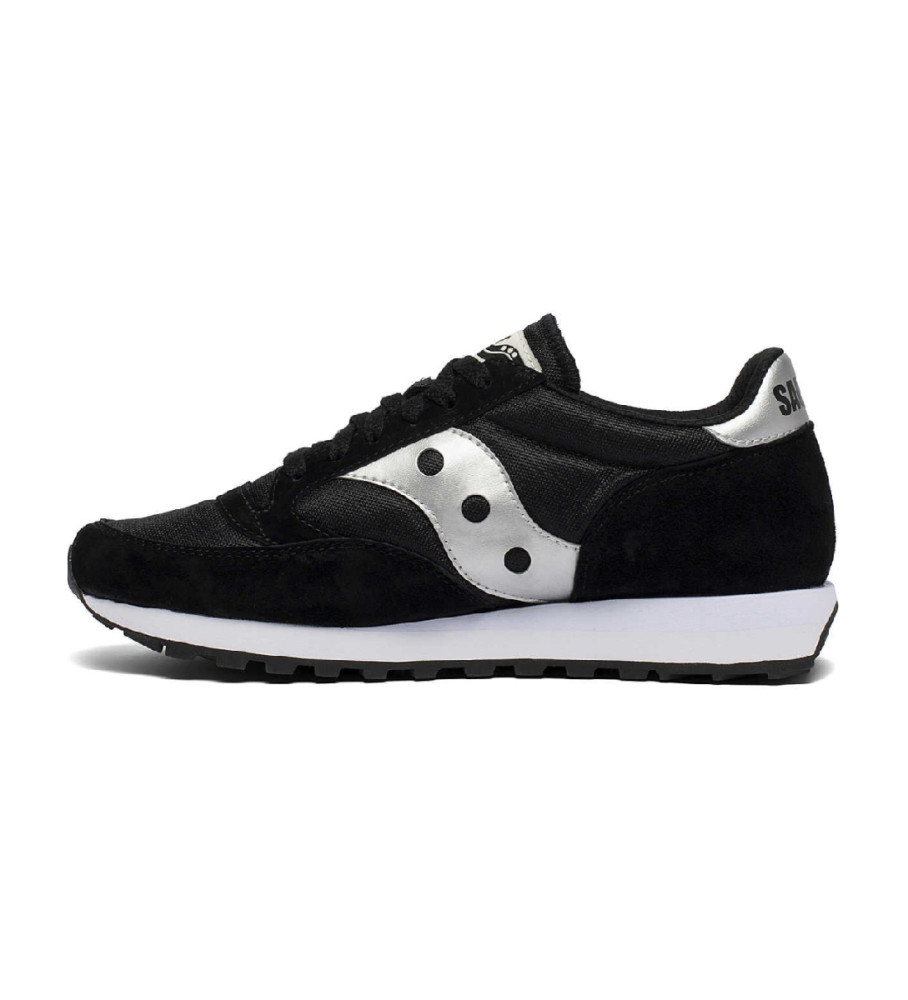 Tênis Saucony Jazz 81 de couro, preto