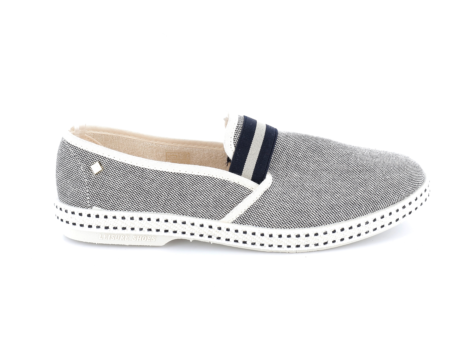 Rivieras-COLLEGE BLACKFISH Textile Noir