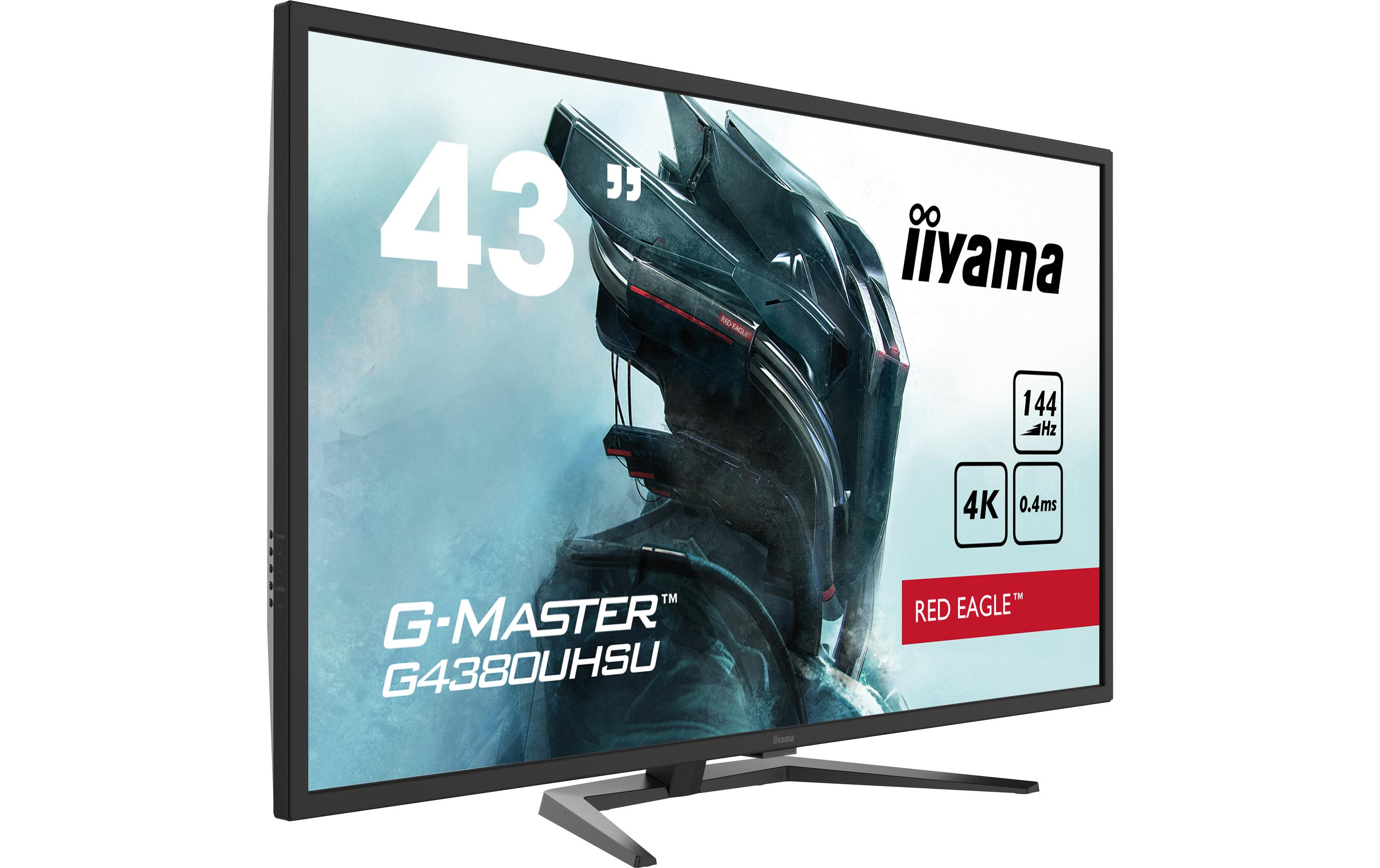 Monitor G-Master G4380UHSU-B1<br>42.5-Zoll-Monitor mit VA-Panel und einer Refresh Rate von 144 Hz