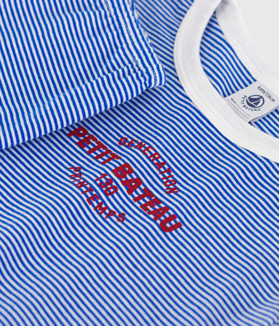 Pyjama milleraies en coton enfant