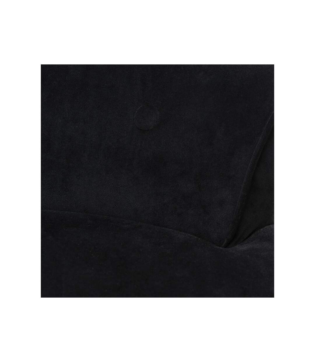 Tabouret Avec Dossier Velours Firmin Noir