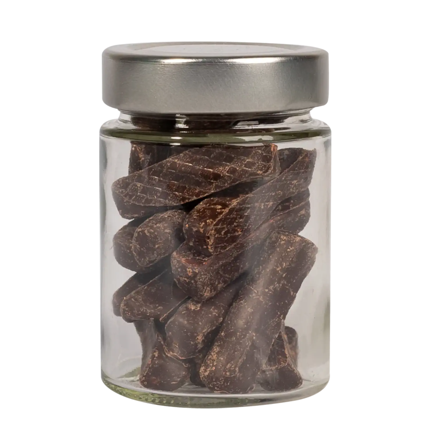 Geschenkglas mit Spruch: Ingwer Zartbitter Schokis