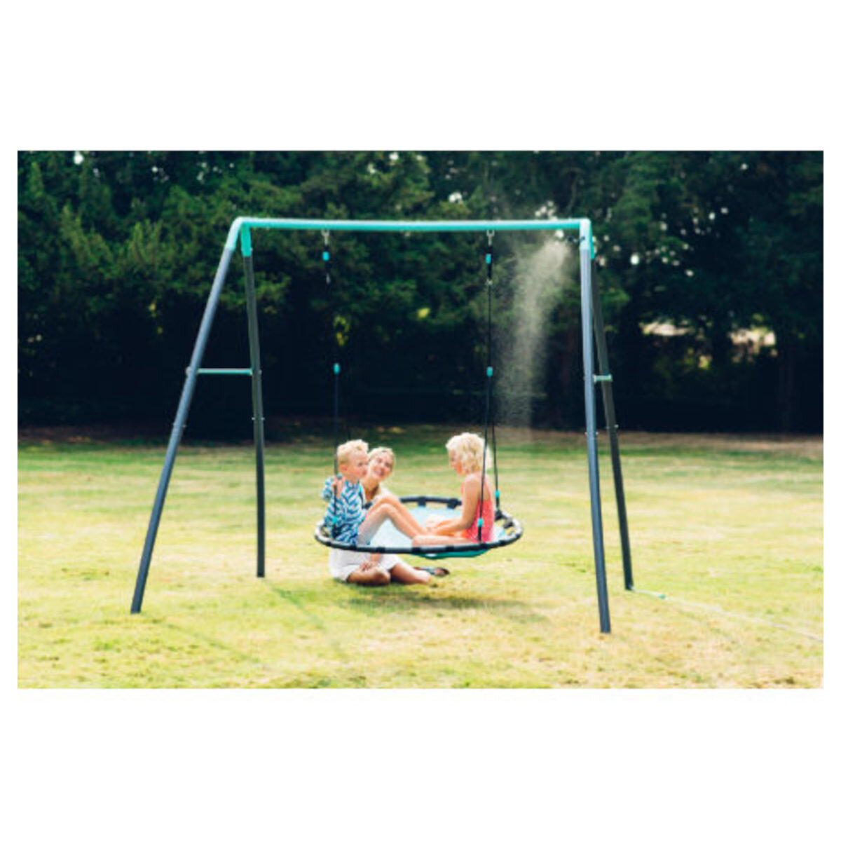 Authentic Sports & Toys Authentic Sports Plum Premium Metall Nestschaukel mit Nebelsprühfunktion