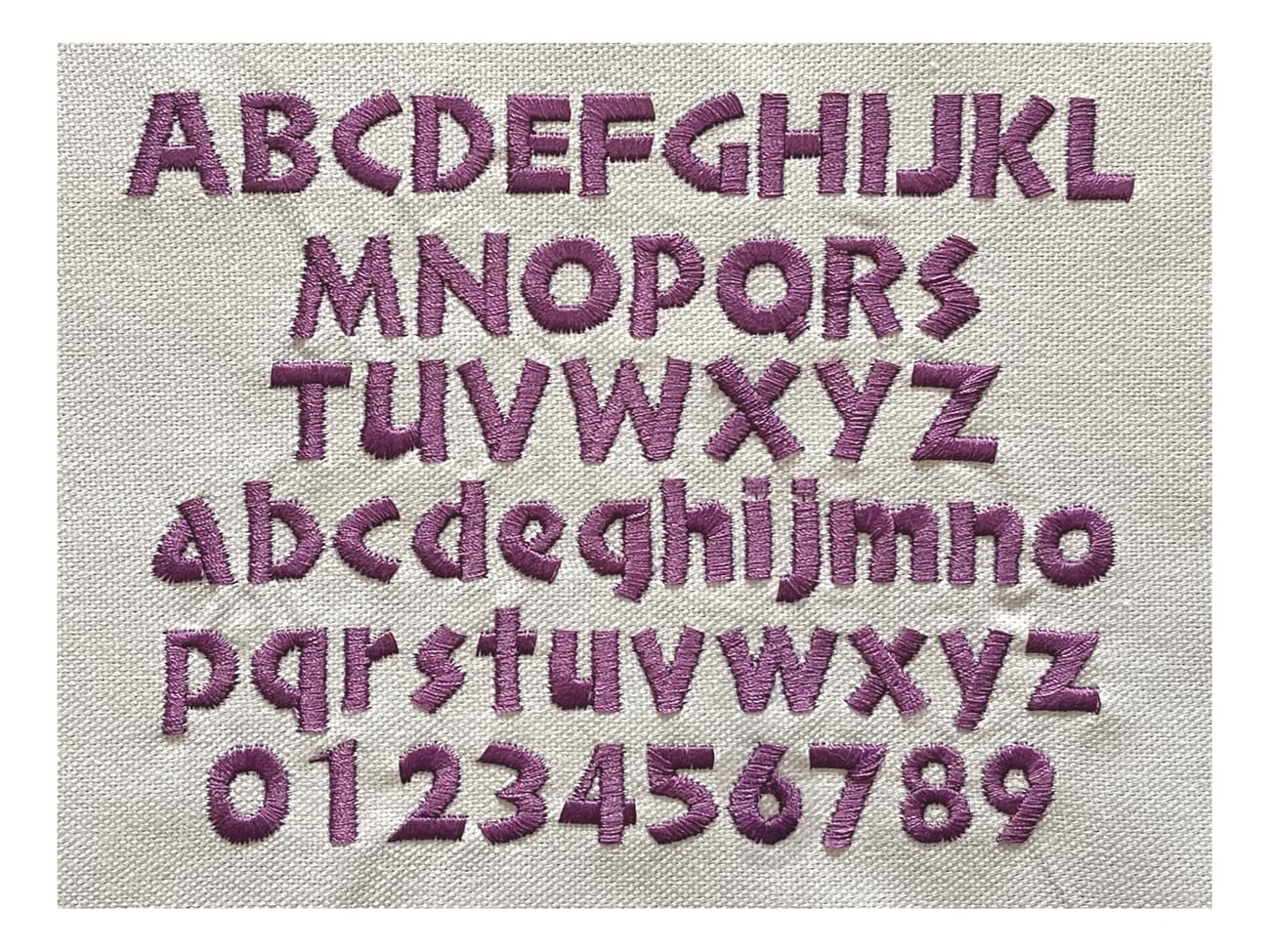 Broderie - Modèle M4 - Violet - Meilleur du Chef