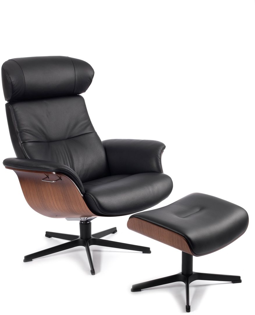 Eijerkamp Collectie   Time Out Hoog Relaxfauteuil + Hocker