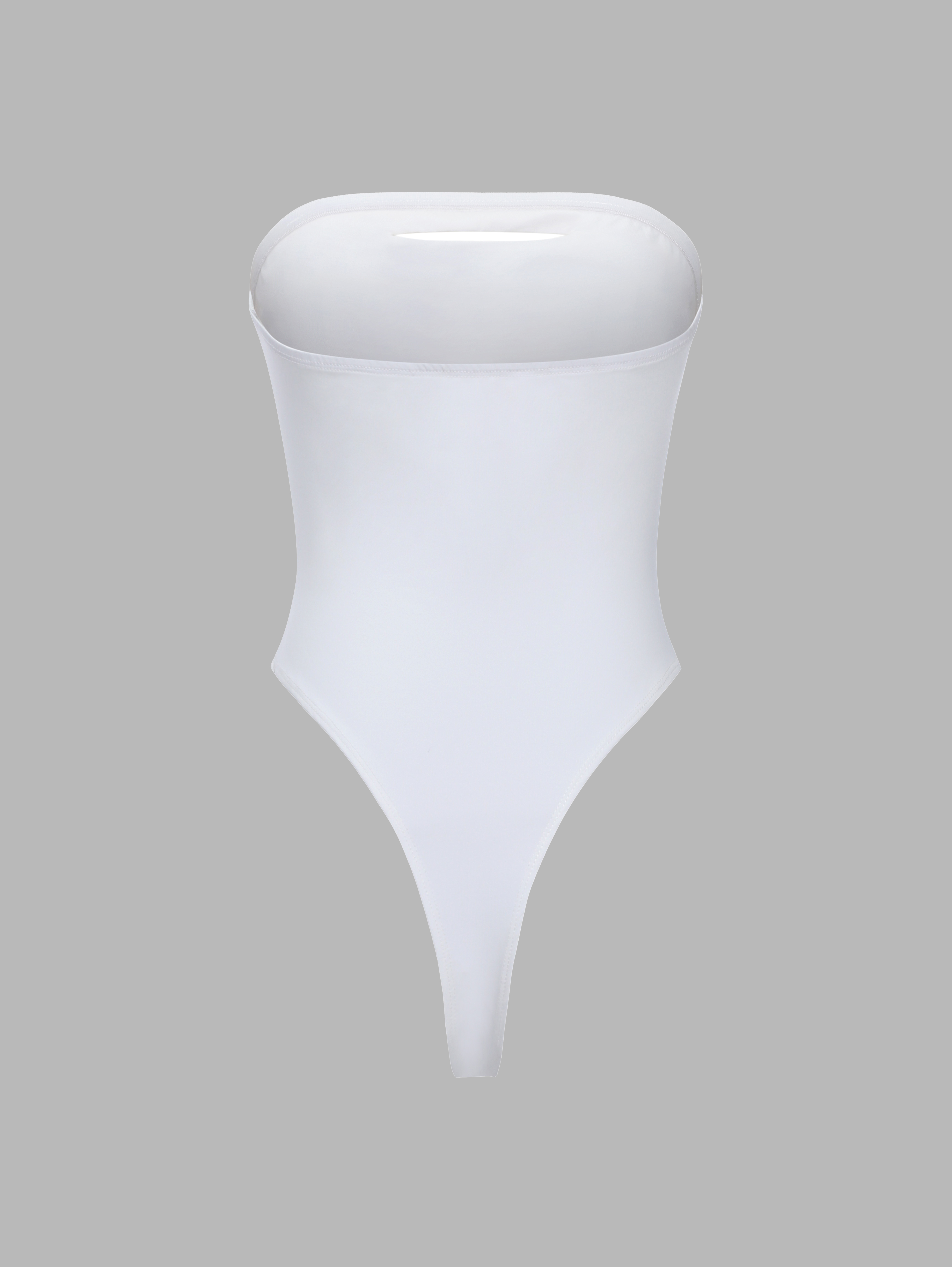 Body tube en jersey blanc