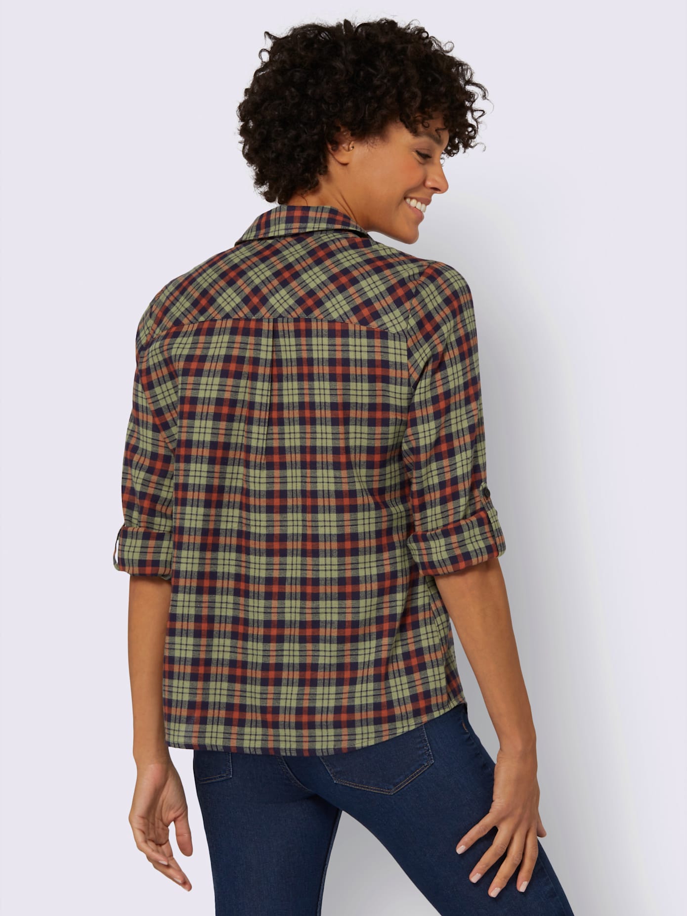 Chemisier en flanelle pur coton
