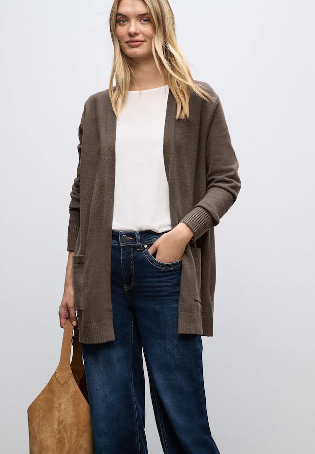STREET ONE Cardigan , ohne Verschluss, offen