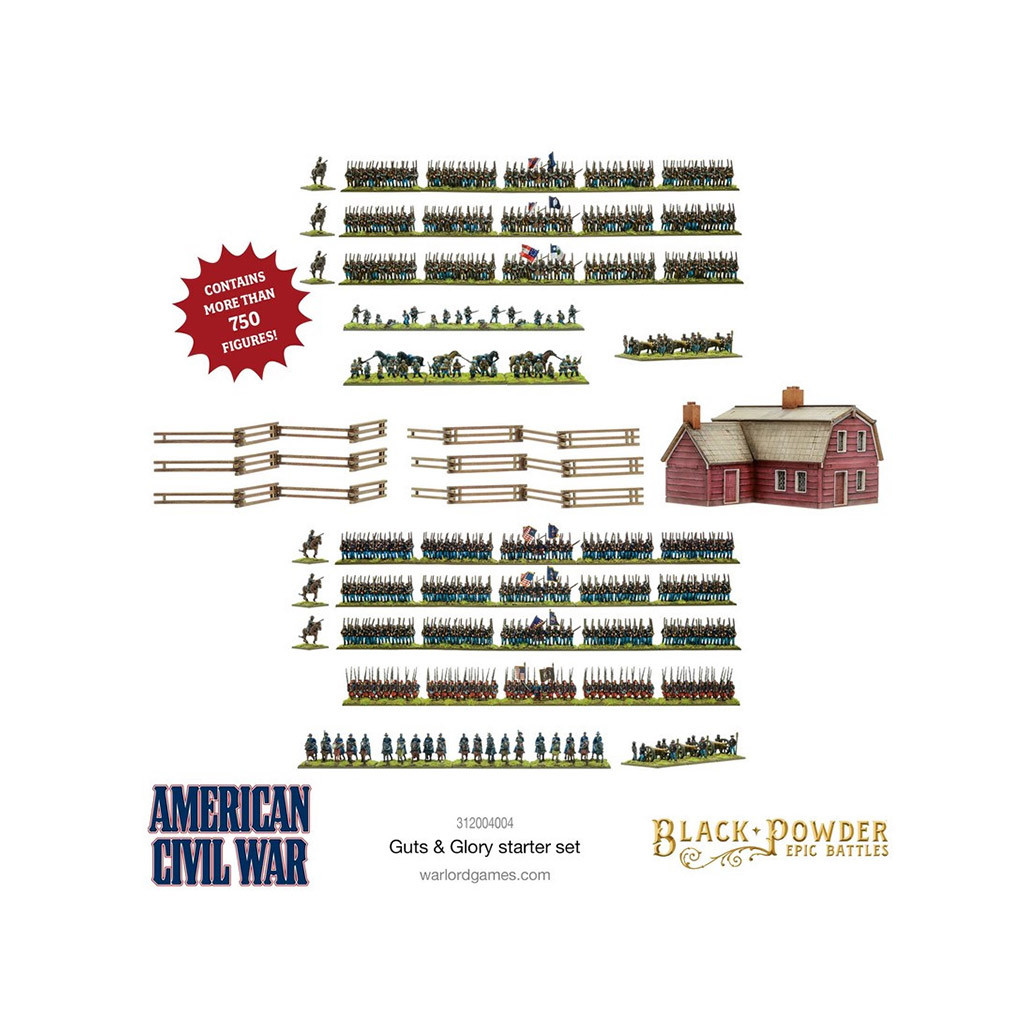 Black Powder Epic Battles : American Civil War - Guts & Glory Starter
