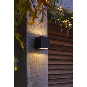 Lutec buitenlamp Gemini zwart