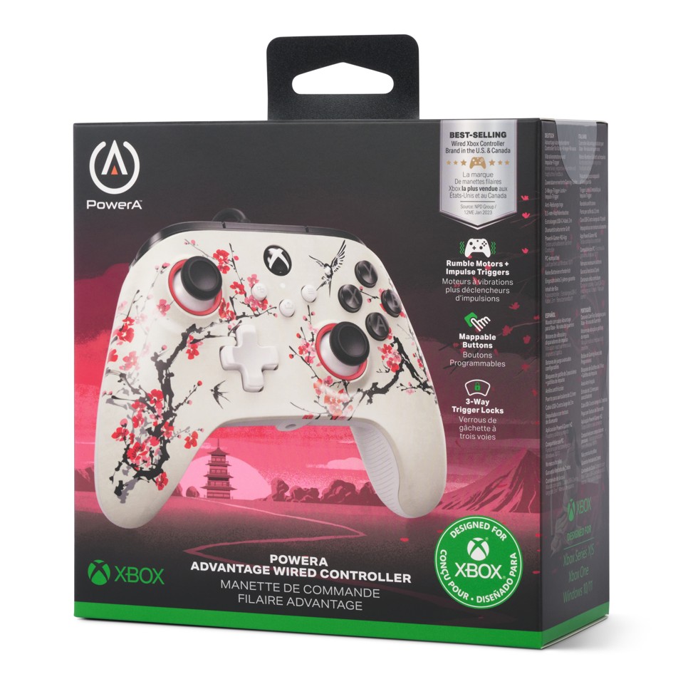 PowerA Enhanced Wired Controller - Warrior's Nirvana (Xbox X/S)
