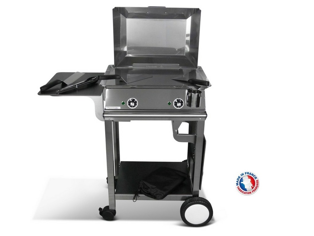 Pack plancha électrique planchaelec classic 600 inox - chariot rivoli