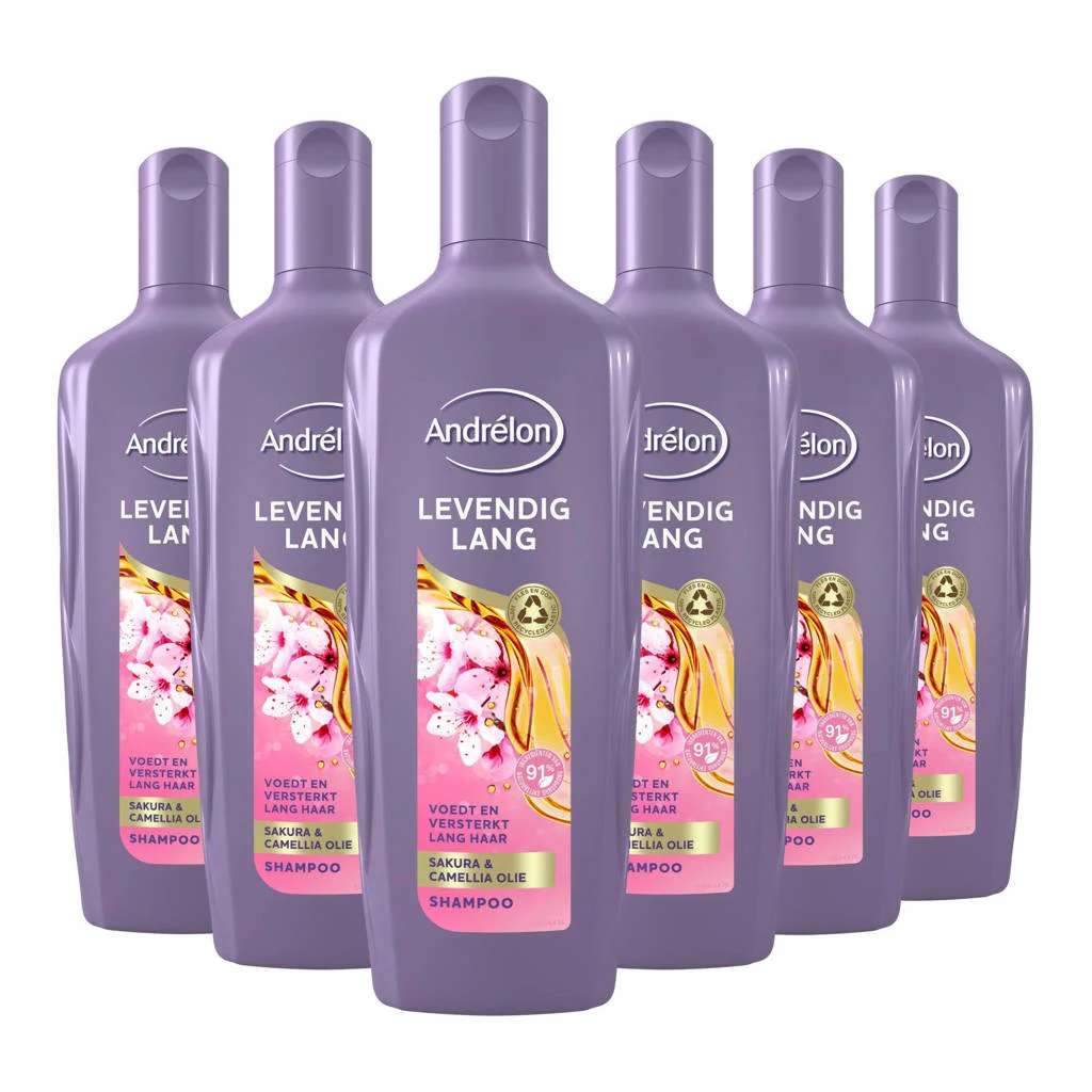 Levendig Lang shampoo - 6 x 300 ml