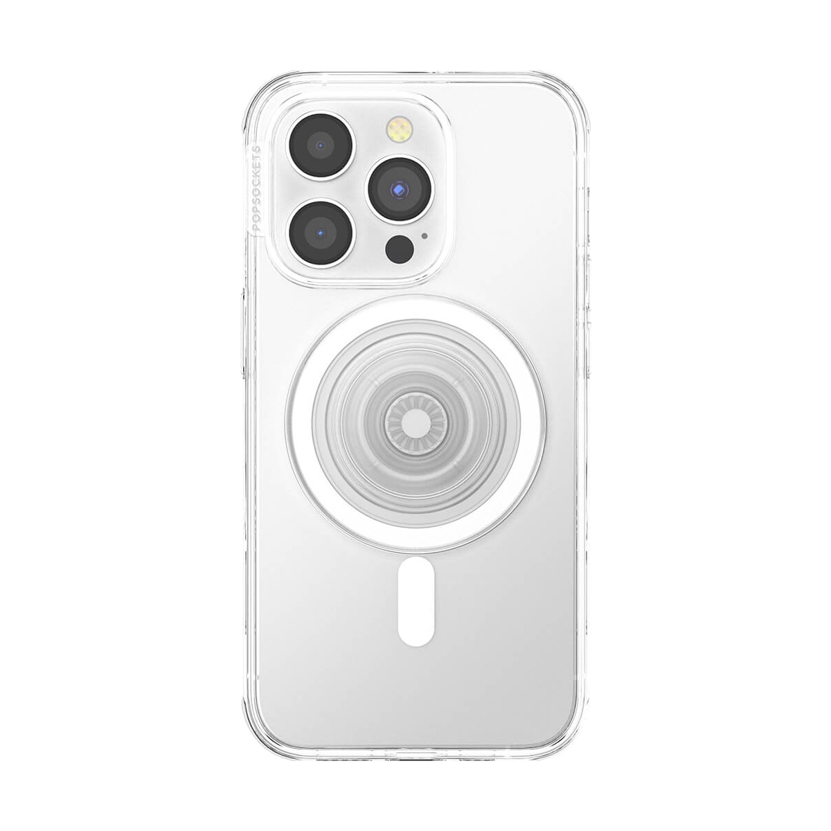 Popsockets PopGrip for MagSafe telefongrep (gjennomsiktig)