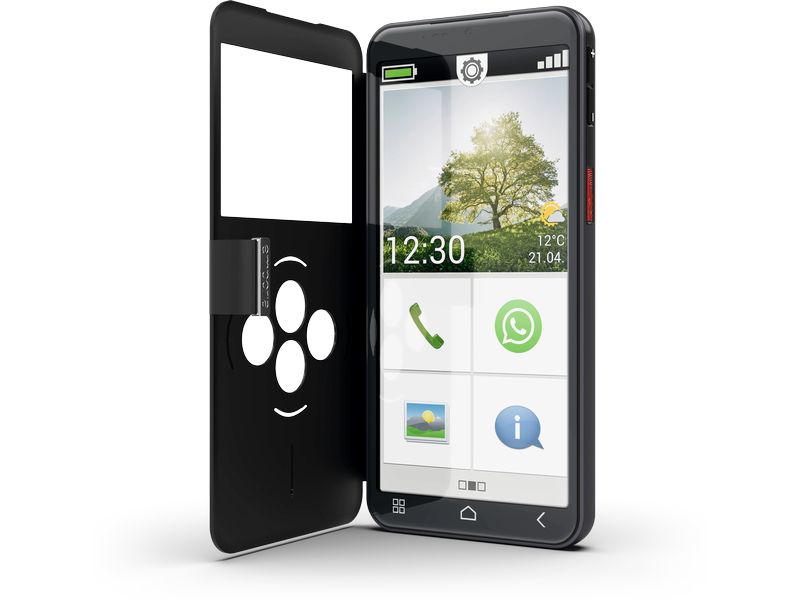Emporia Smart 7 lite 128 GB Android-Smartphone mit einfacher Benutzerführung und Panik-Taste
