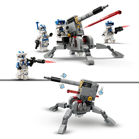 LEGO Star Wars™ Battle Pack med klonsoldater fra 501. legion 75345