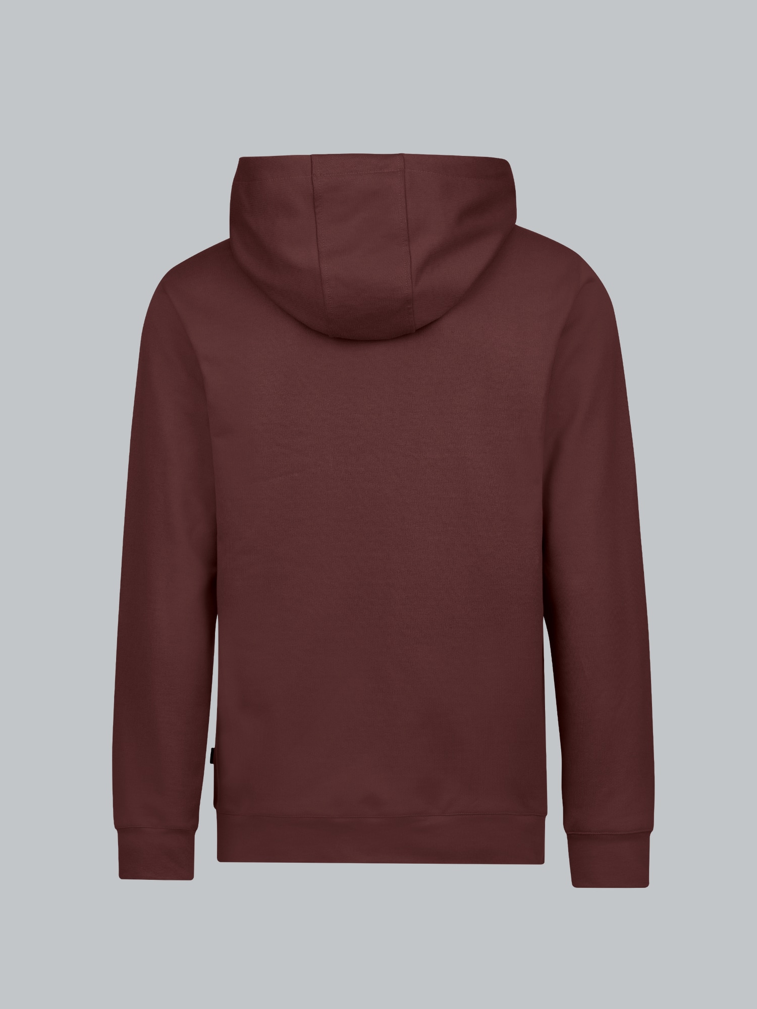 Kapuzenpullover mit großem 3D-Motiv Kastanie