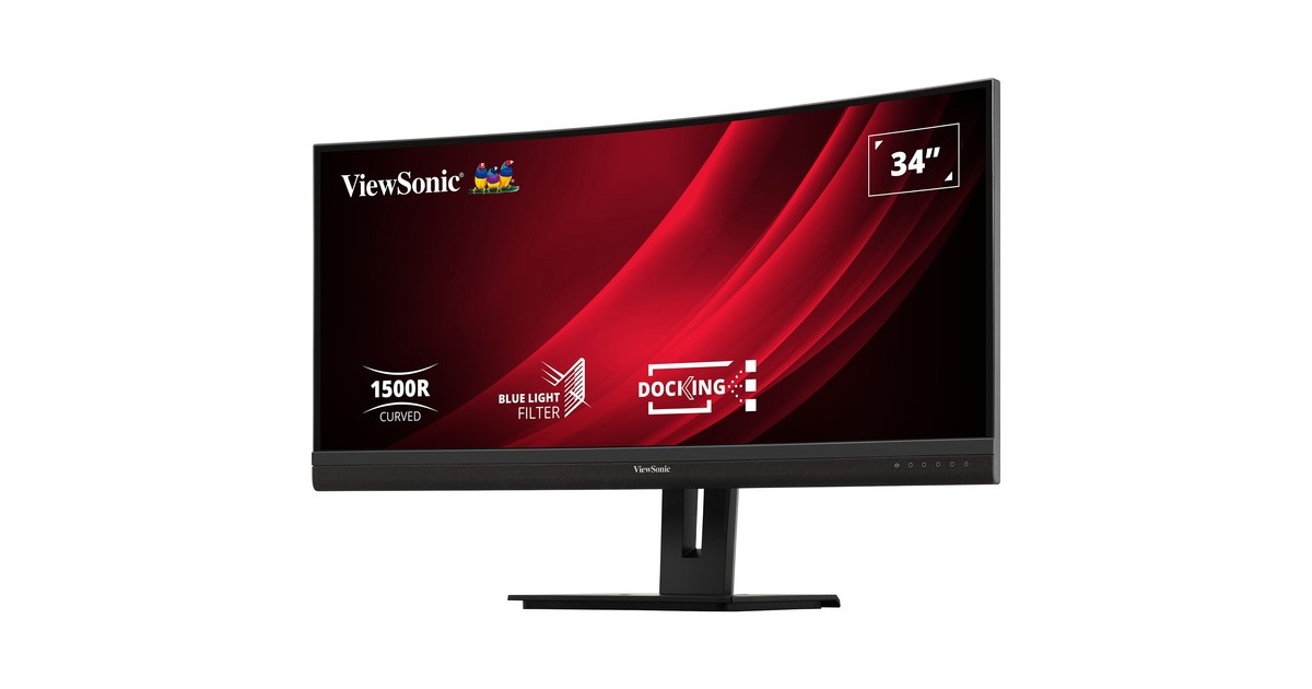 ViewSonicUWQHD Curved Docking Monitor VG3456C 34