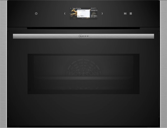 NEFF - Four combiné micro-ondes C24MS31N0, N90, Combiné compact four + micro ondes