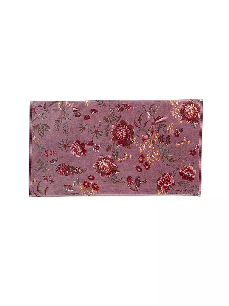 PIP STUDIO Handtuch 55x100cm SECRET GARDEN Mauve beere