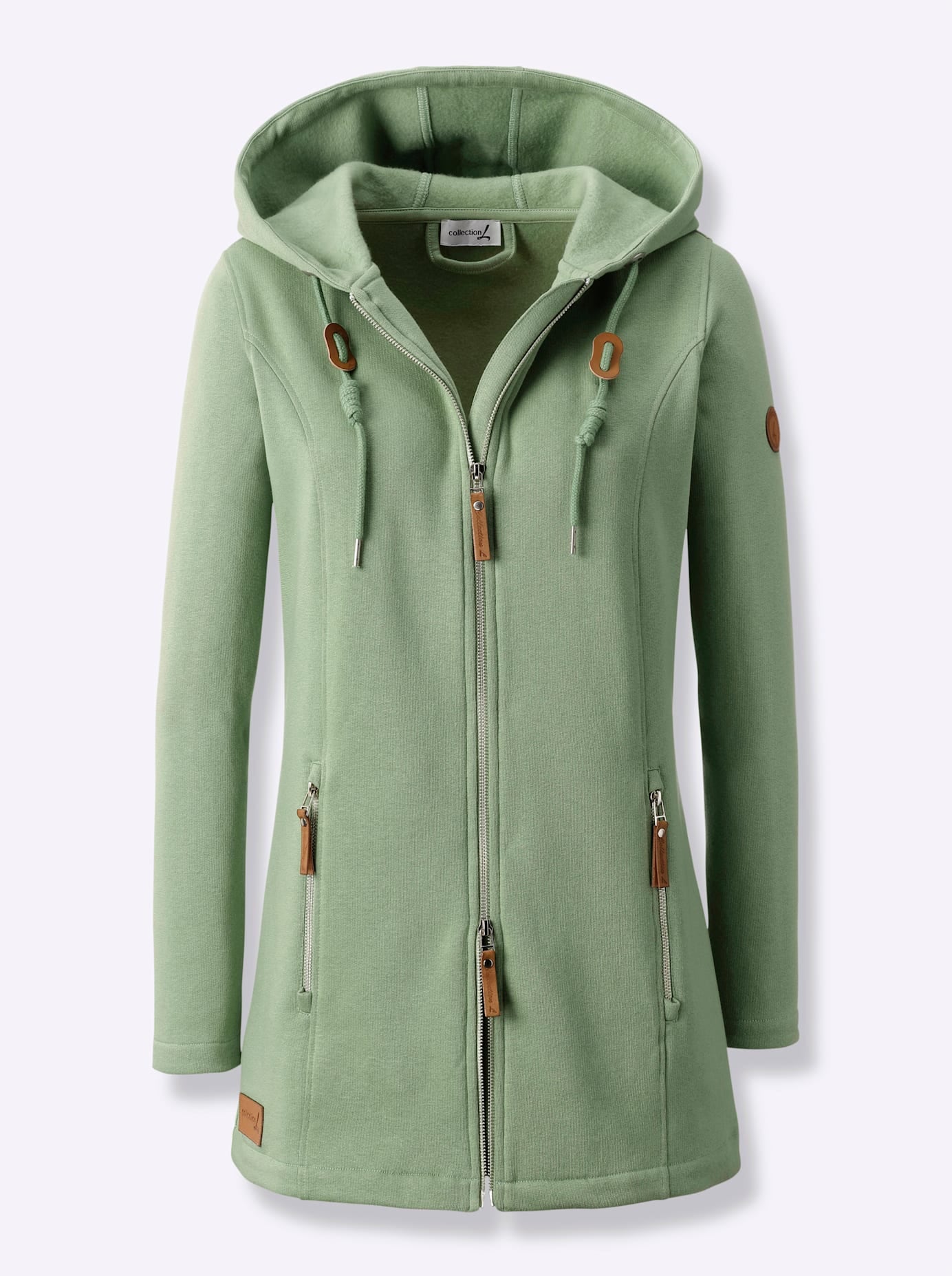 Casual Looks Shirtjacke »Sweatjacke«, 1 Stk.