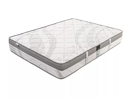 Matelas 140x190 cm, ViscoPlus, 26 cm, mémoire de forme, ferme + 2 oreillers
