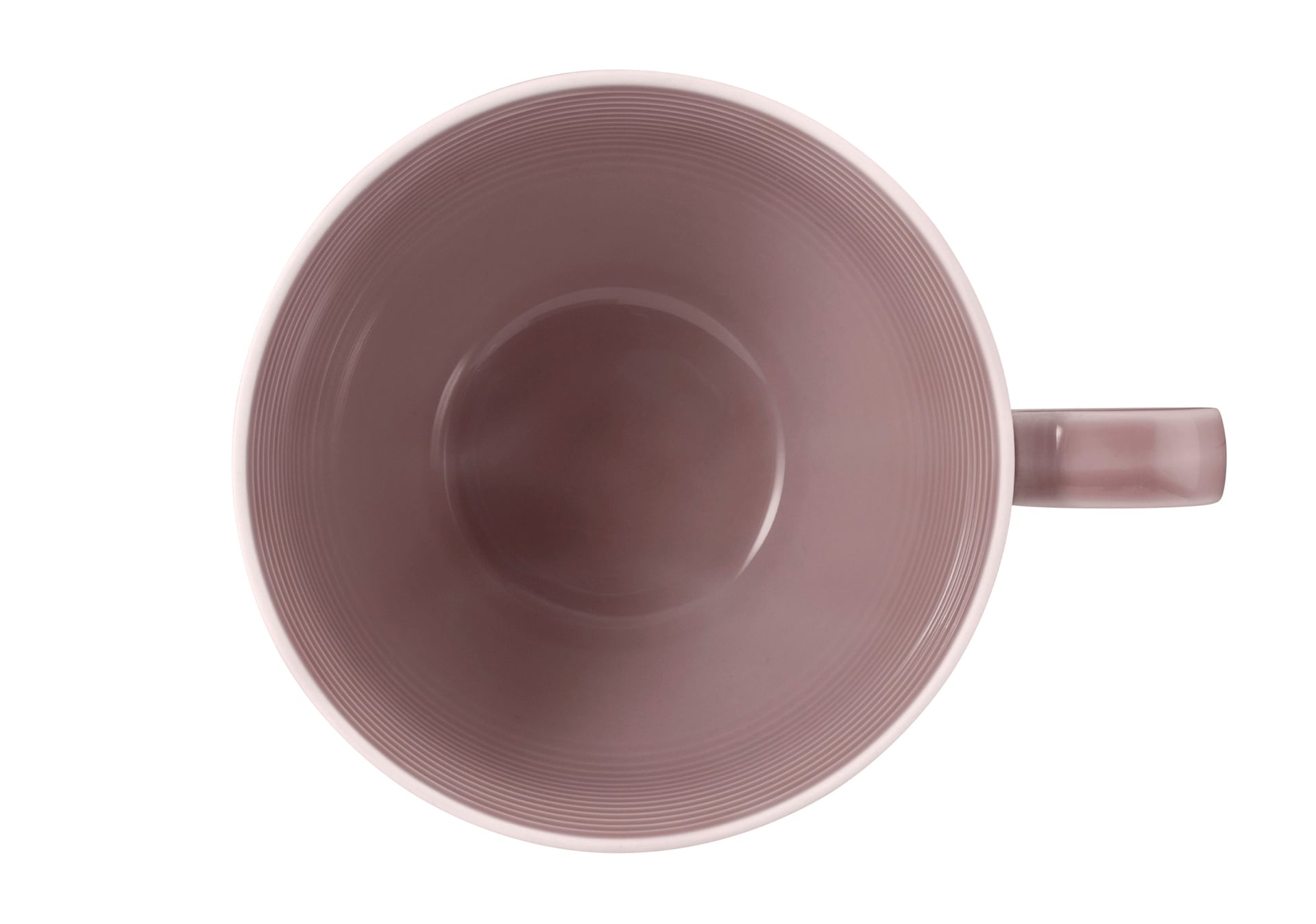Seltmann Weiden Milchkaffeetasse BEAT 6er Set 350 ml Altrosa