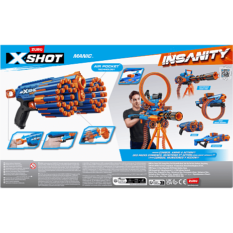 X-Shot Insanity Manic Blaster