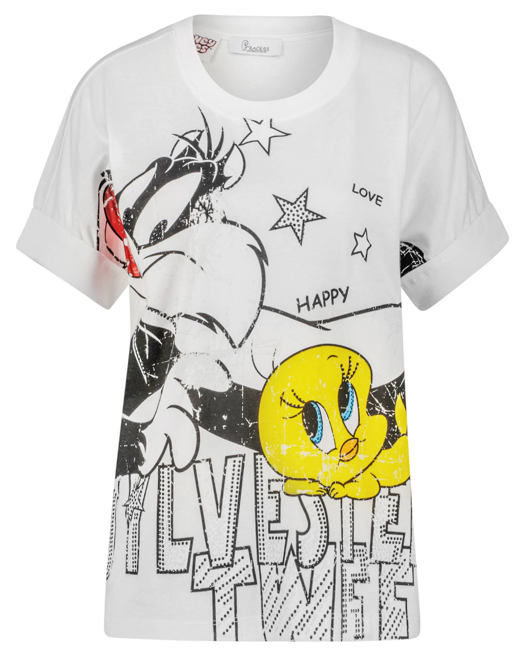 Princess goes Hollywood| Damen T-Shirt SYLVESTER & TWEETY