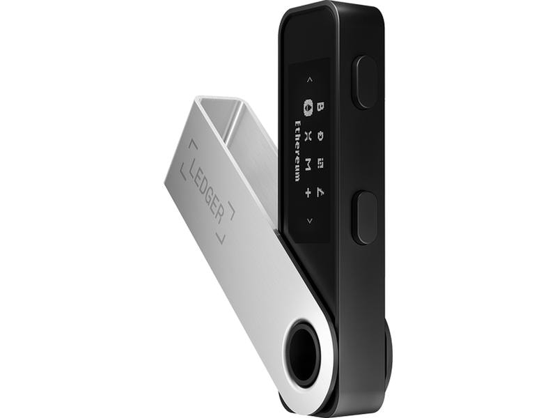 Ledger Nano S Plus Matte Black Crypto-Hardware-Wallet zum Kaufen, Verwalten und Vermehren digitaler Vermögenswerte
