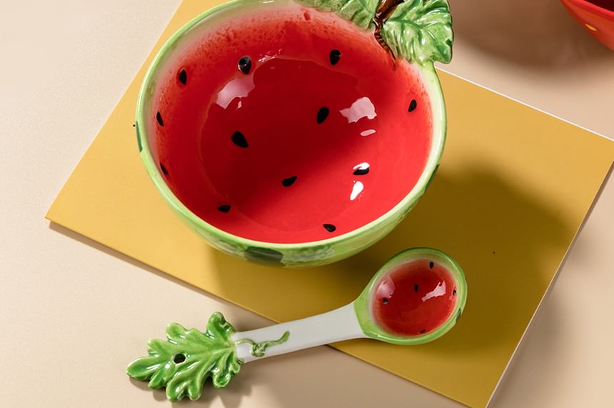 Koringa - Fruit-/groente keramische lepel (diverse ontwerpen)