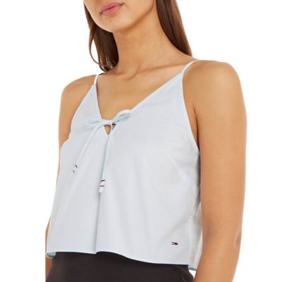 Débardeur femme Tjw Poplin Strappy TOMMY HILFIGER