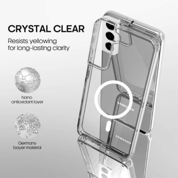 Galaxy S22 Ultra Magsafe Mobile Shell Transparent