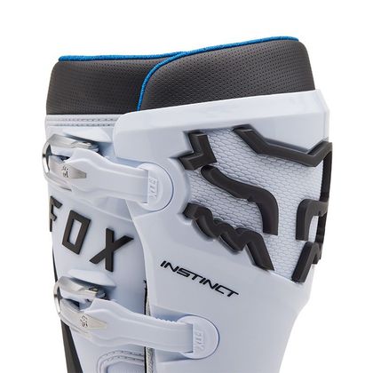 Bottes cross Fox INSTINCT 2025 - Blanc / Noir